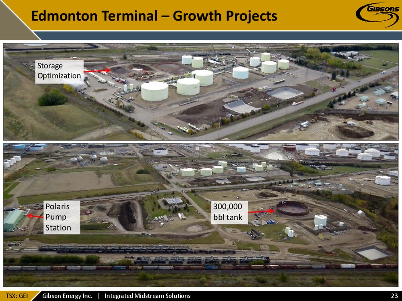 May 2015 Investor Presentation – Gibson Energy Inc. – slide 22