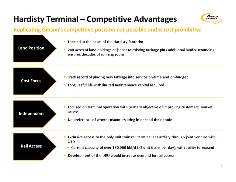 February 2020 Investor Presentation – Gibson Energy Inc. – slide 7