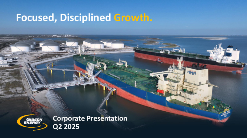 2Q 2025 Corporate Presentation – Gibson Energy Inc. – slide 1
