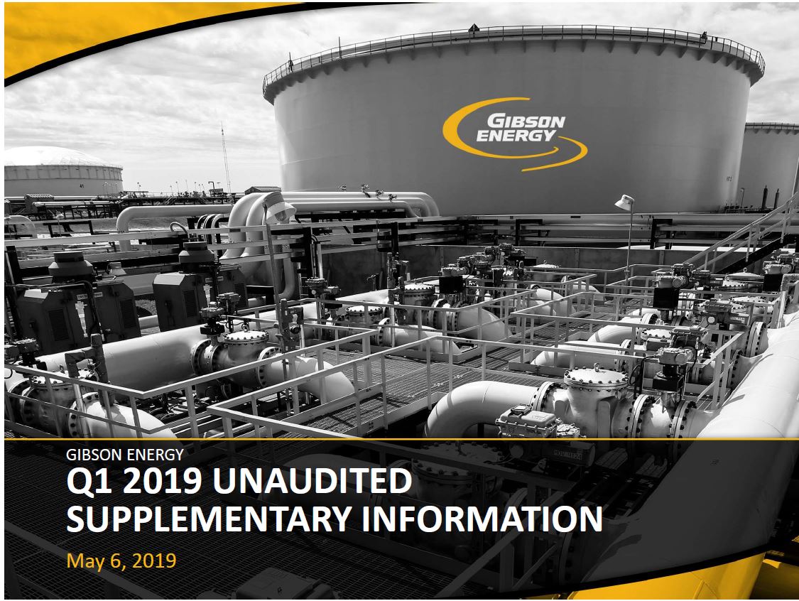 1Q 2019 Earnings Presentation – Gibson Energy Inc. – slide 1