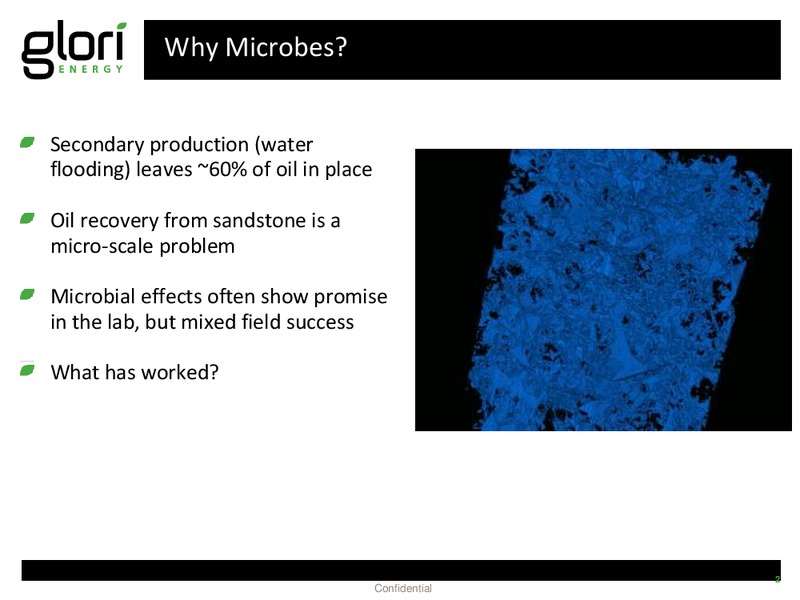 June 2015 Corporate Presentation – Glori Energy Inc. – slide 3