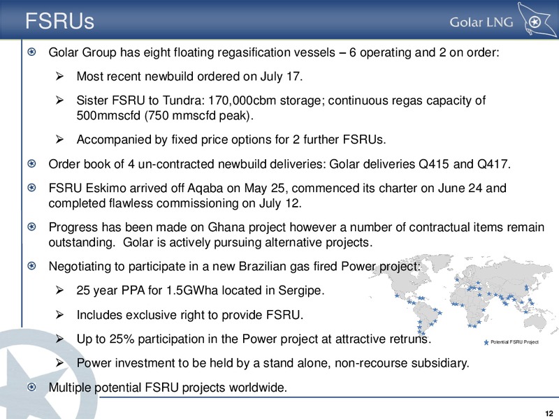 Q2 2015 Results – Golar Lng Partners Lp – slide 11