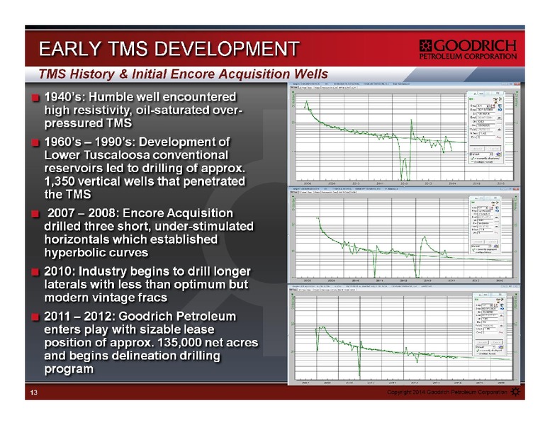 Management Presentation – Goodrich Petroleum Corp. – slide 13
