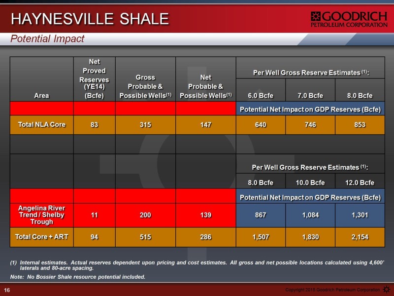 Enercom The Oil and Gas Conference – Goodrich Petroleum Corp. – slide 16