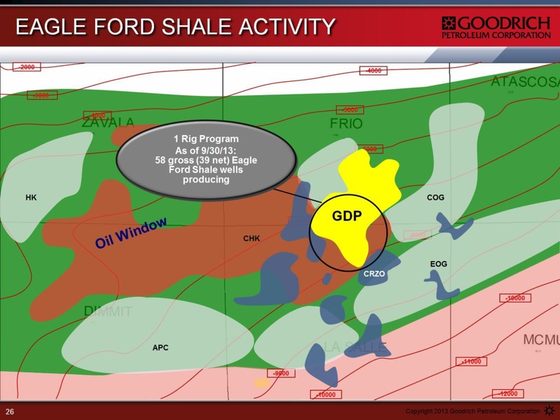 DECEMBER 2013 INVESTOR PRESENTATION – Goodrich Petroleum Corp. – slide 26