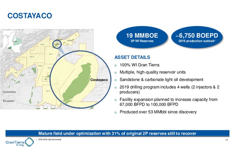 Capital Markets Day – Gran Tierra Energy, Inc. – slide 48
