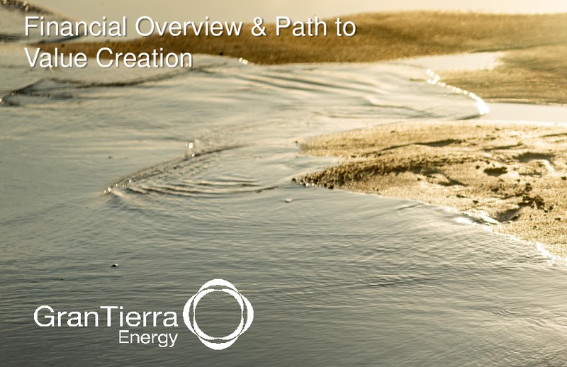 February 2020 Investor Presentation – Gran Tierra Energy, Inc. – slide 6