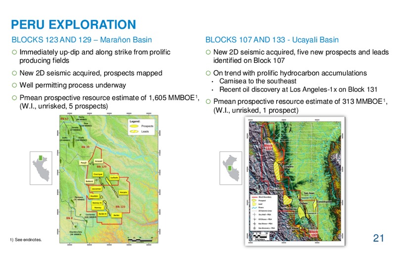Corporate Presentation April 2016 – Gran Tierra Energy, Inc. – slide 16