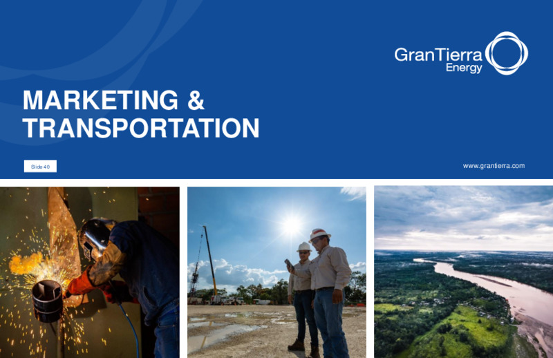 May 2025 Corporate Presentation – Gran Tierra Energy, Inc. – slide 39