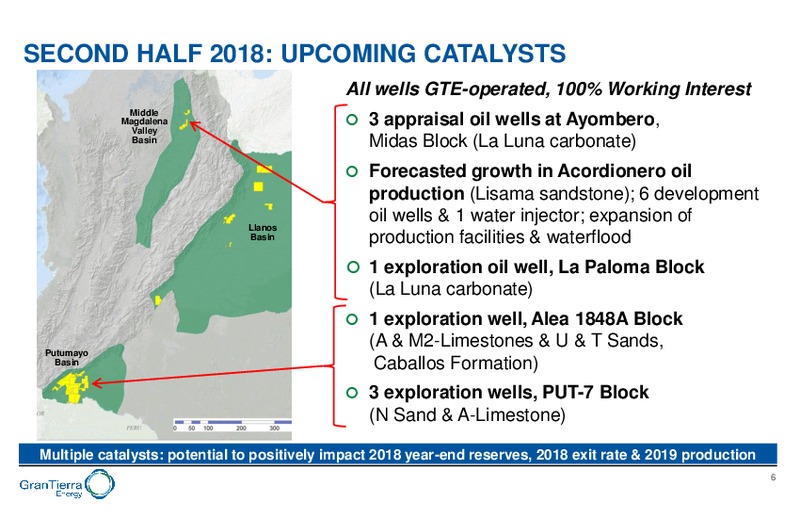 August 2018 Corporate Presentation – Gran Tierra Energy, Inc. – slide 5
