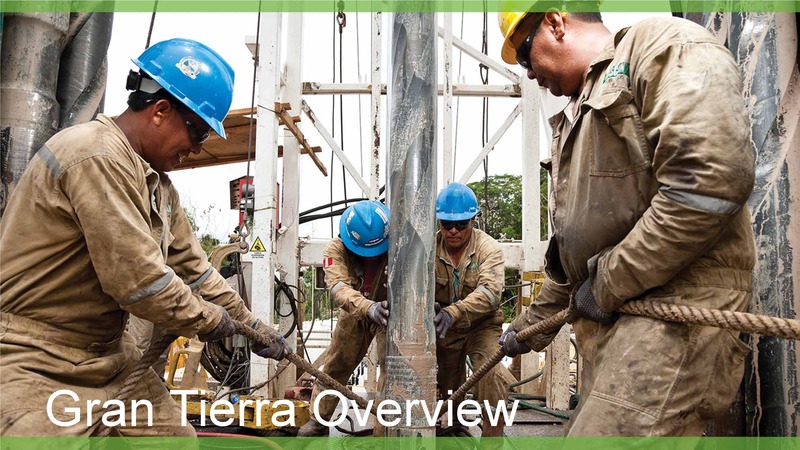 November 2015 Corporate Presentation – Gran Tierra Energy, Inc. – slide 3