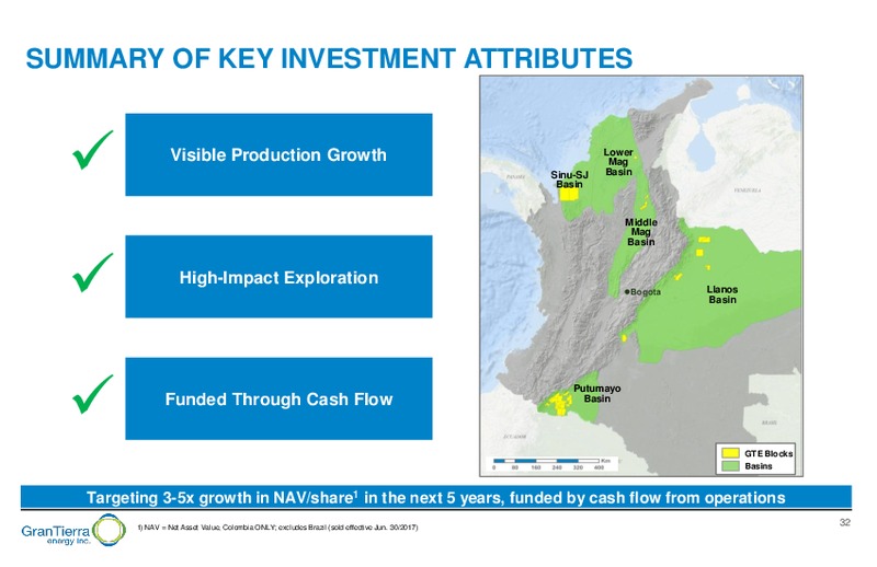 Visible Production Growth & High Impact Exploration – Gran Tierra Energy, Inc. – slide 31