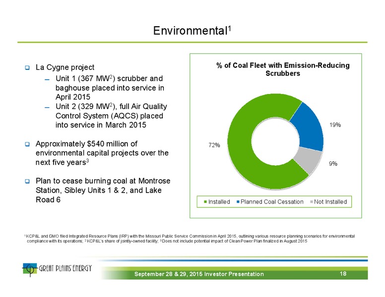 September 2015 Investor Presentation – Great Plains Energy Inc – slide 17