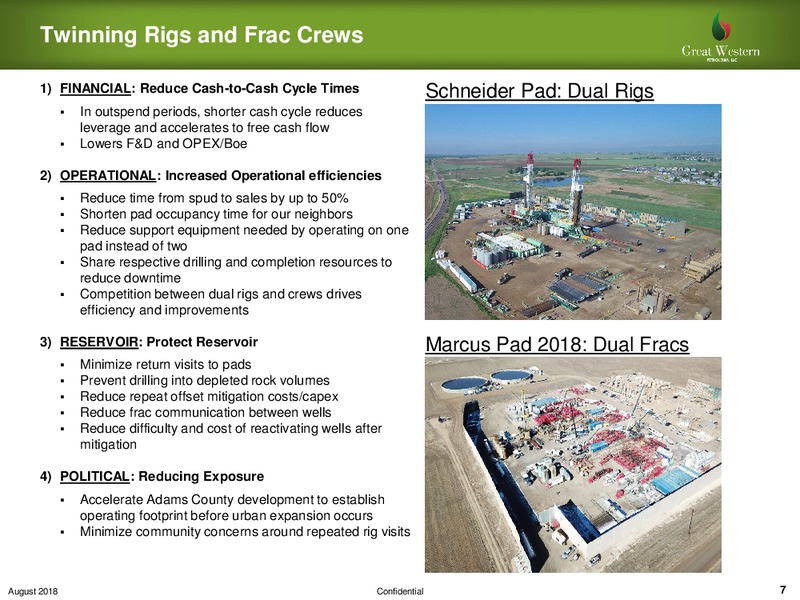 August 2018 Enercom Conference – Great Western Oil & Gas Co., Llc – slide 6