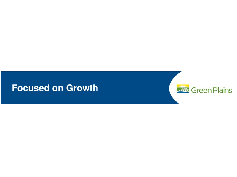 2016 MLP Investor Conference – Green Plains Inc. – slide 18