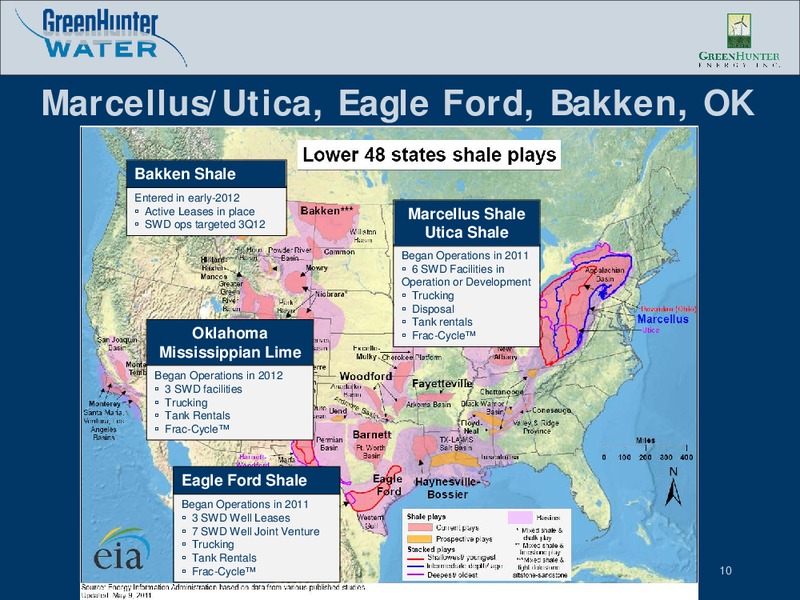 May 2012 Investor Presentation – Greenhunter Energy, Inc. – slide 9