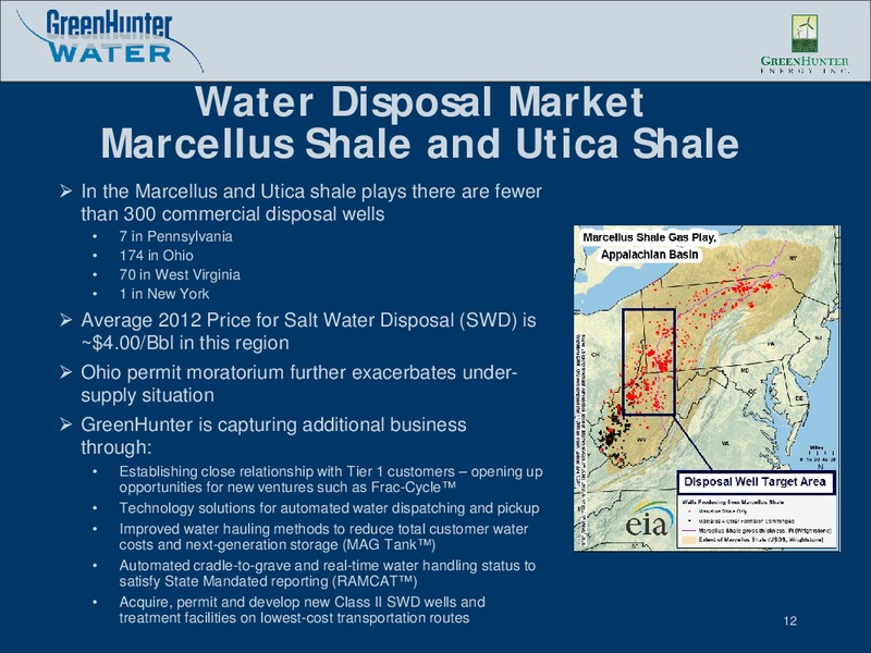 May 2012 Investor Presentation – Greenhunter Energy, Inc. – slide 11
