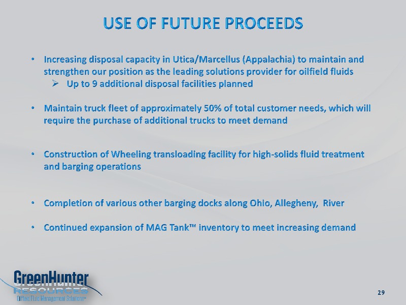 APRIL 2014 INVESTOR PRESENTATION – Greenhunter Resources, Inc. – slide 28