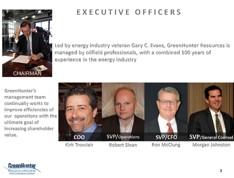ENERCOM CONFERENCE – Greenhunter Resources, Inc. – slide 2
