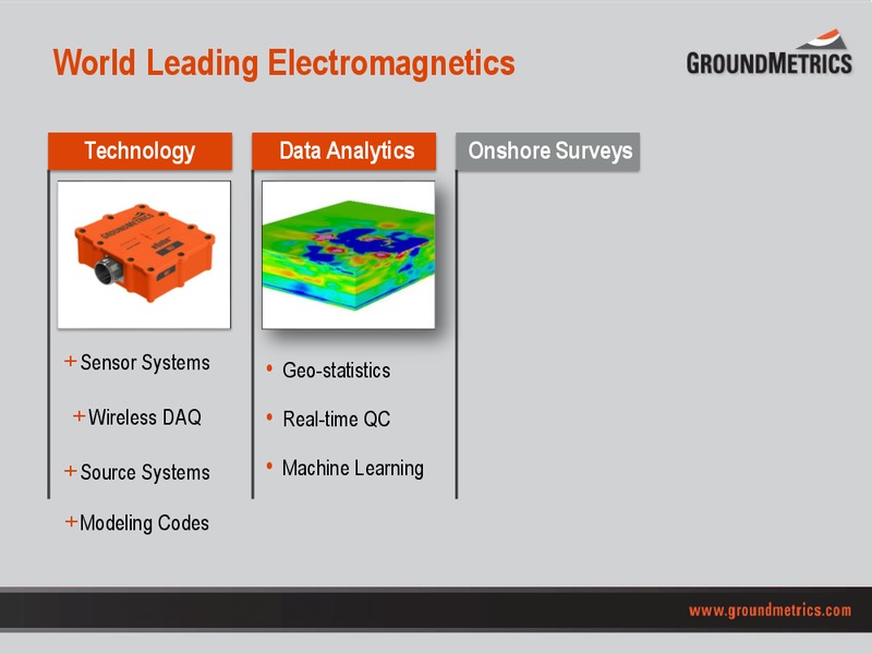 EnerCom The Oil and Gas Conference – GroundMetrics – slide 4