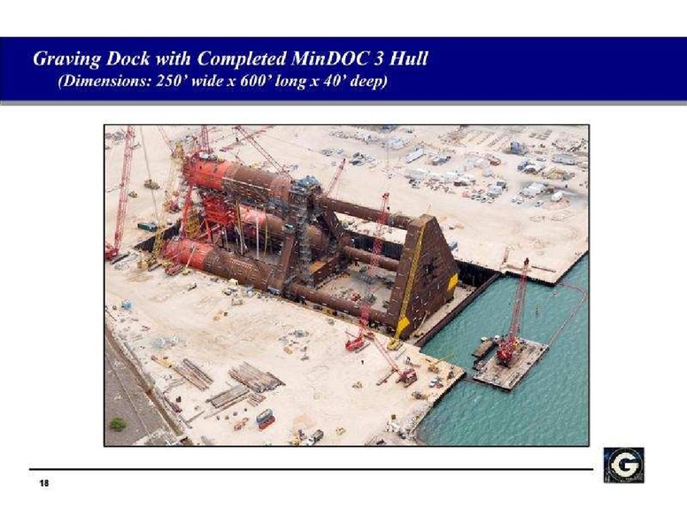 3RD ANNUAL JOHNSON RICE ENERGY CONFERENCE – Gulf Island Fabrication Inc – slide 18