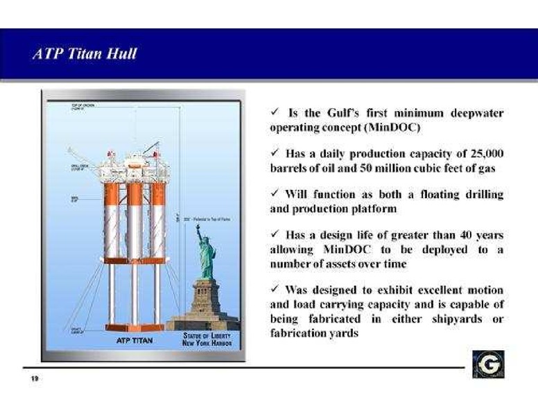 CAPITAL ONE SOUTHCOAST 2012 ENERGY CONFERENCE – Gulf Island Fabrication Inc – slide 19