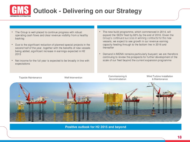 Q2 2015 Results – Gulf Marine Services Plc – slide 17