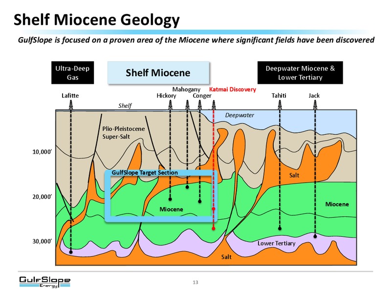 JANUARY 2015 INVESTOR PRESENTATION – Gulf Slope Energy Inc – slide 12