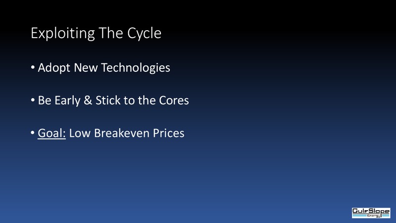 August 2018 Enercom Conference – Gulf Slope Energy Inc – slide 4