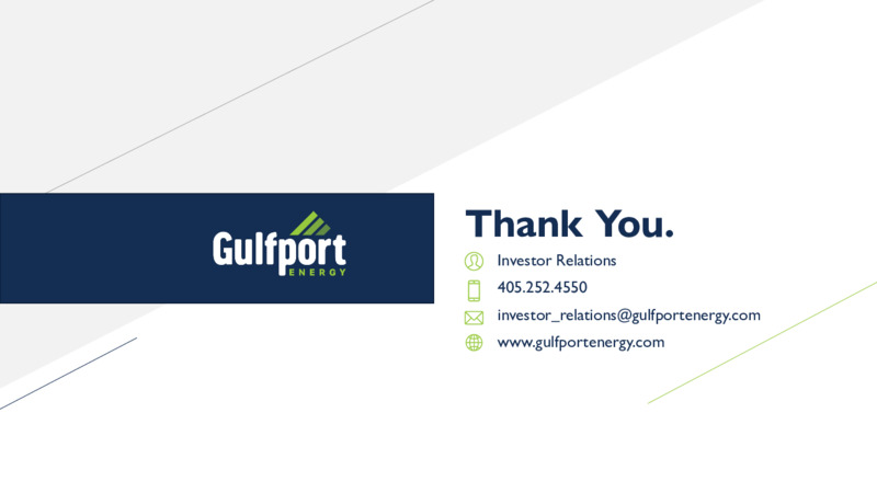 Q1 2022 Earnings Presentation – Gulfport Energy Corp. – slide 25