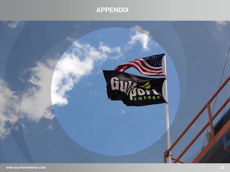 August 2018 Investor Presentation – Gulfport Energy Corp. – slide 37