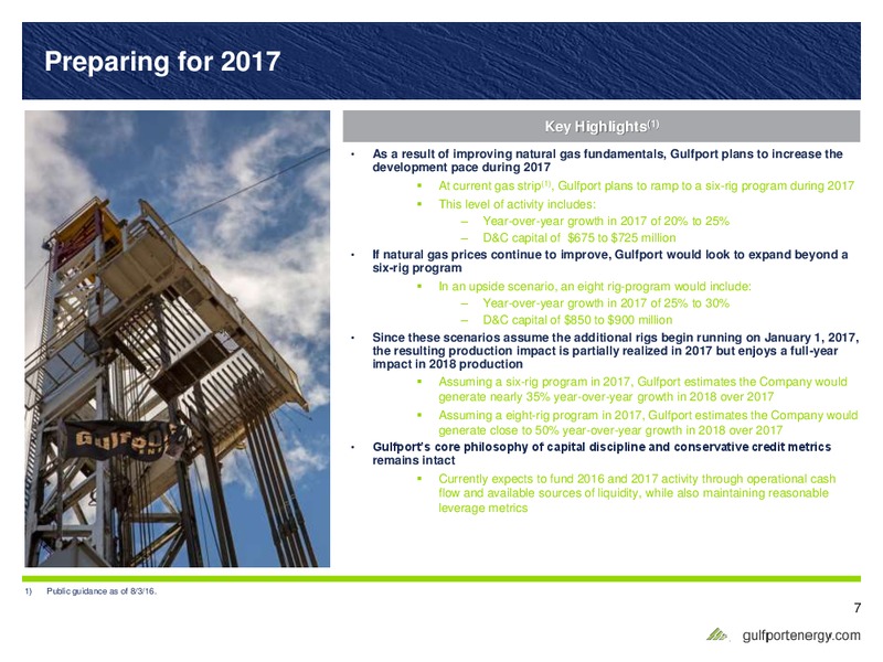Barclays CEO Energy Power Conference – Gulfport Energy Corp. – slide 6