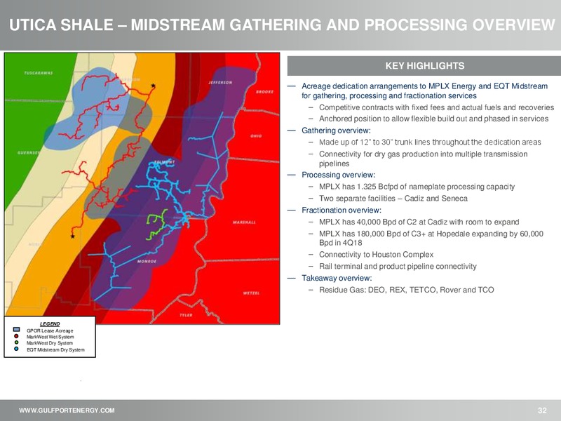 3Q 2018 Earnings Presentation – Gulfport Energy Corp. – slide 31