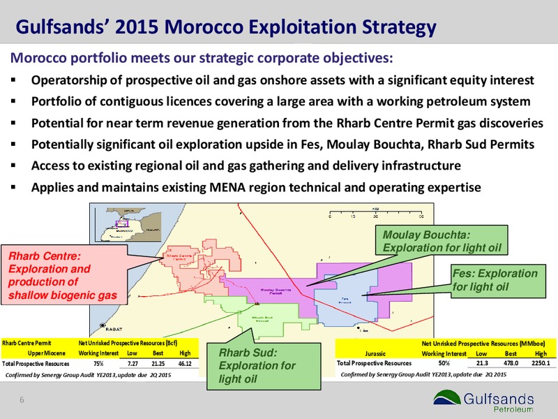 Corporate Presentation – Gulfsands Petroleum Plc – slide 5