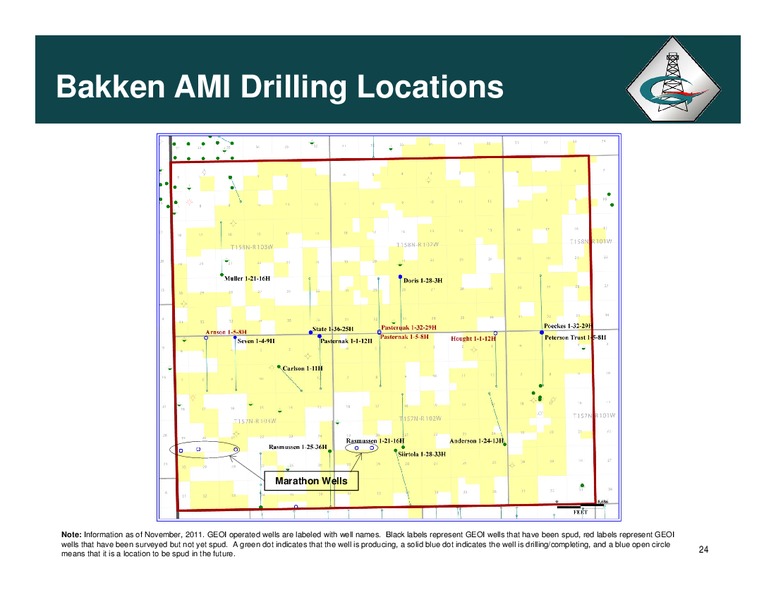 CORPORATE PROFILE – Halcon Resources Corp – slide 23