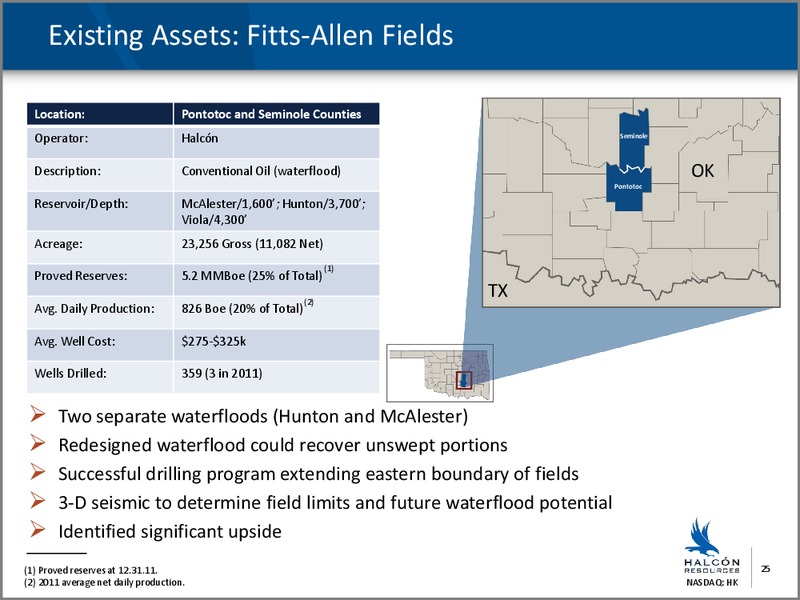FEBRUARY 2012 INVESTOR PRESENTATION – Halcon Resources Corp – slide 23