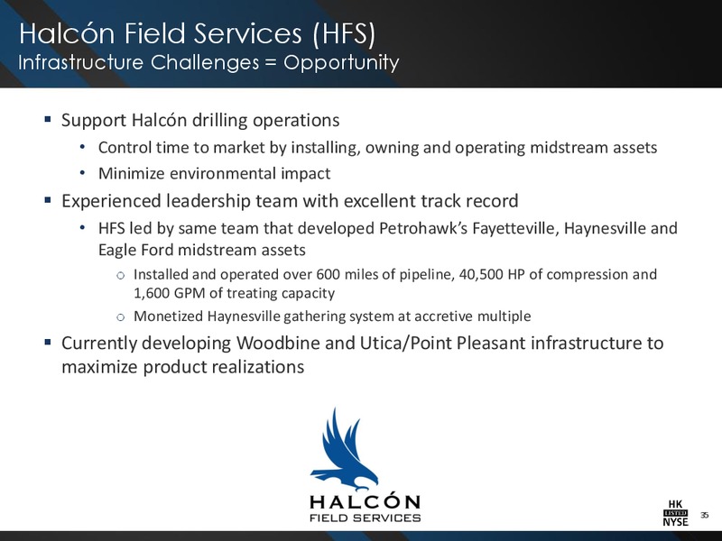 IPAA OGIS NEW YORK CONFERENCE – Halcon Resources Corp – slide 33