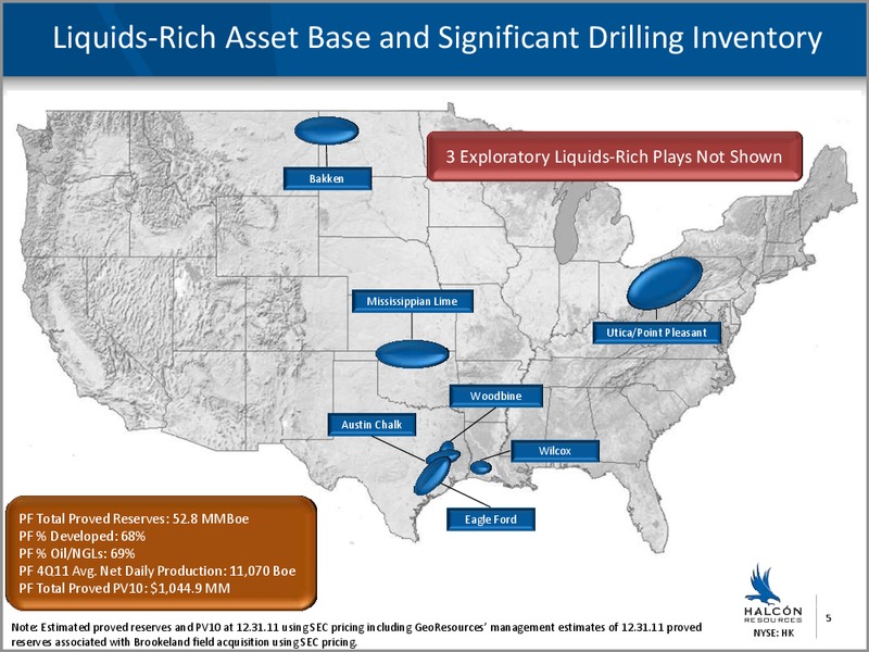 HK TO ACQUIRE GEOI – Halcon Resources Corp – slide 3