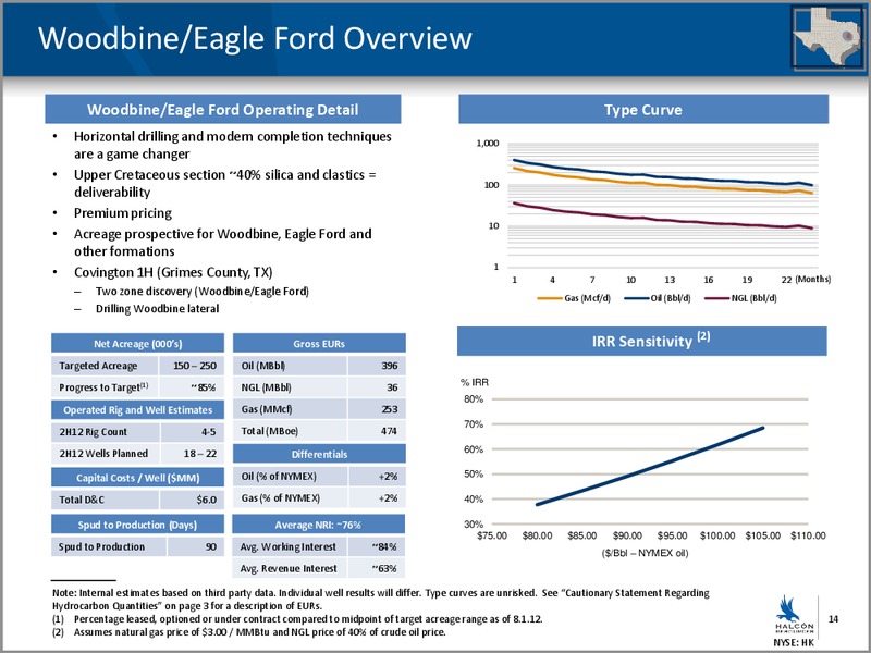 ENERCOMS THE OIL & GAS CONFERENCE – Halcon Resources Corp – slide 12