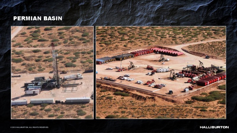 2013 HALLIBURTON – Halliburton – slide 29