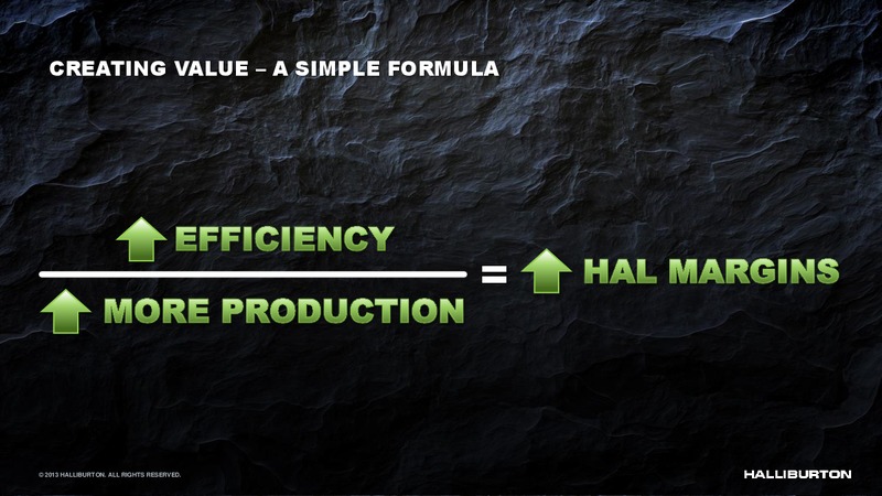 2013 HALLIBURTON – Halliburton – slide 45