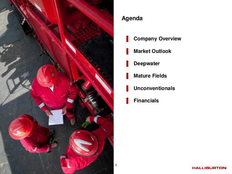 Q2 2014 – Halliburton – slide 2