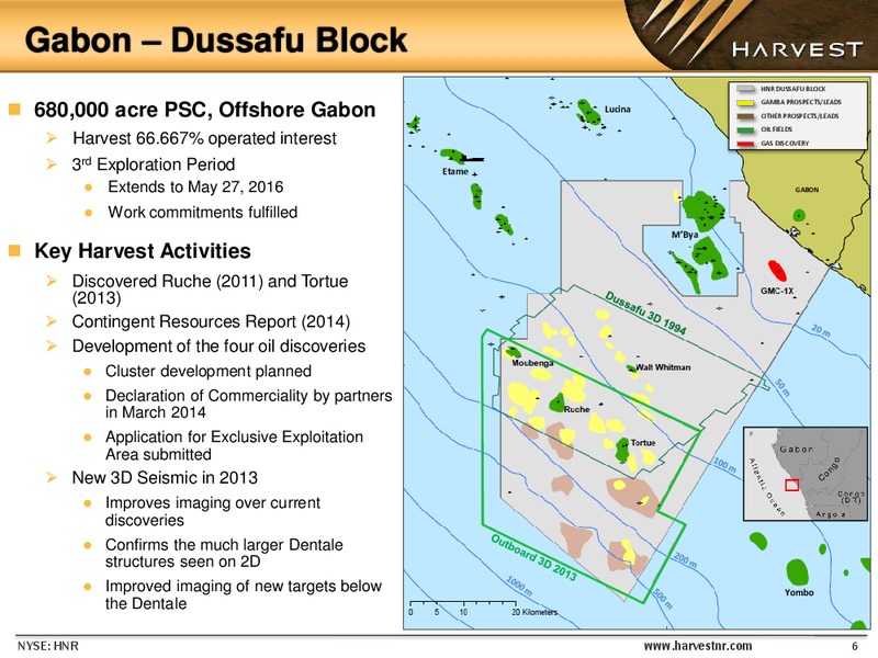 Global Hunter Energy Conference – Harvest Operations Corp. – slide 5