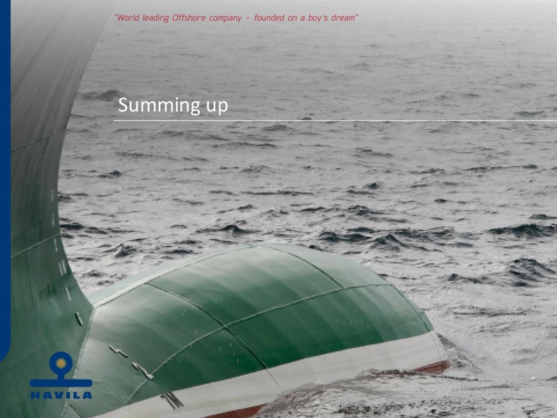 4th Quarter 2014 Accounts – Havila Shipping – slide 19