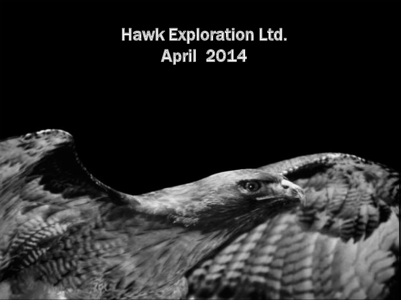 INVESTOR PRESENTATION – Hawk Exploration, Ltd. – slide 1