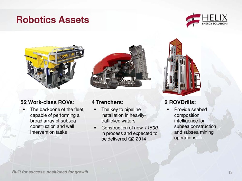 COMPANY UPDATE – Helix Energy Solutions – slide 12
