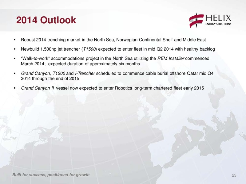 COMPANY UPDATE – Helix Energy Solutions – slide 22