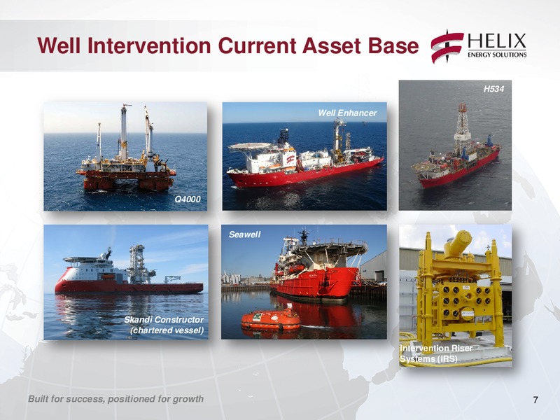 Capital One Securities 9th Annual Energy Conference – Helix Energy Solutions – slide 6