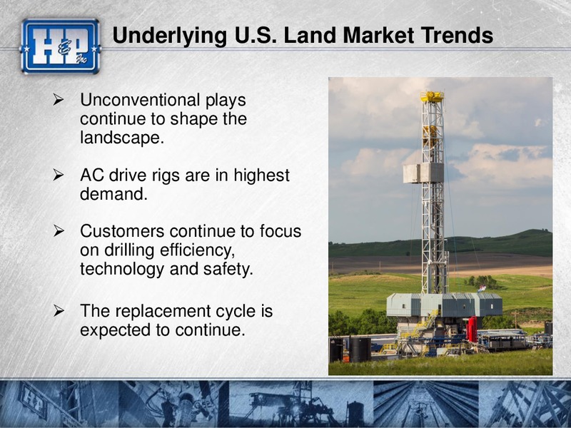 Meetings with Investors – Helmerich & Payne Inc. – slide 26