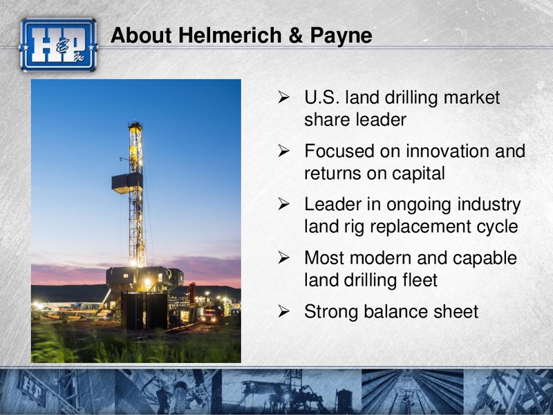 Barclays 2014 CEO Energy Power Conference – Helmerich & Payne Inc. – slide 2
